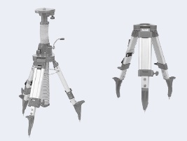 測量機用三脚 エレベータ三脚 短脚