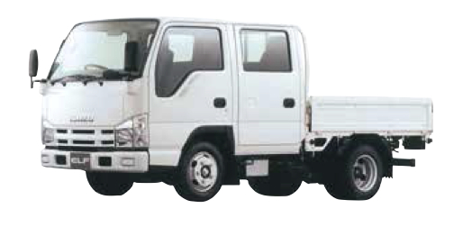 いすゞ ダブルキャブトラック BKG-NJR85A